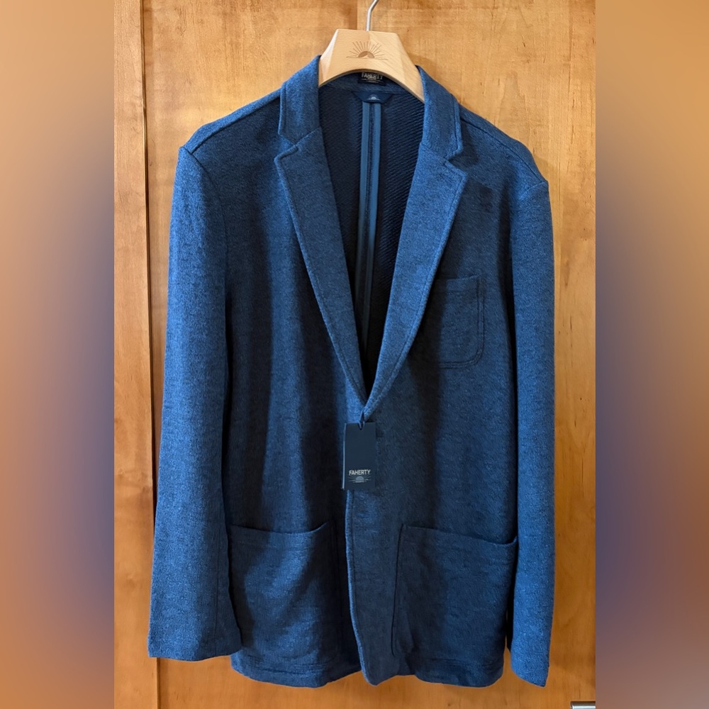 Faherty Inlet Knit Blazer Men’s XXL